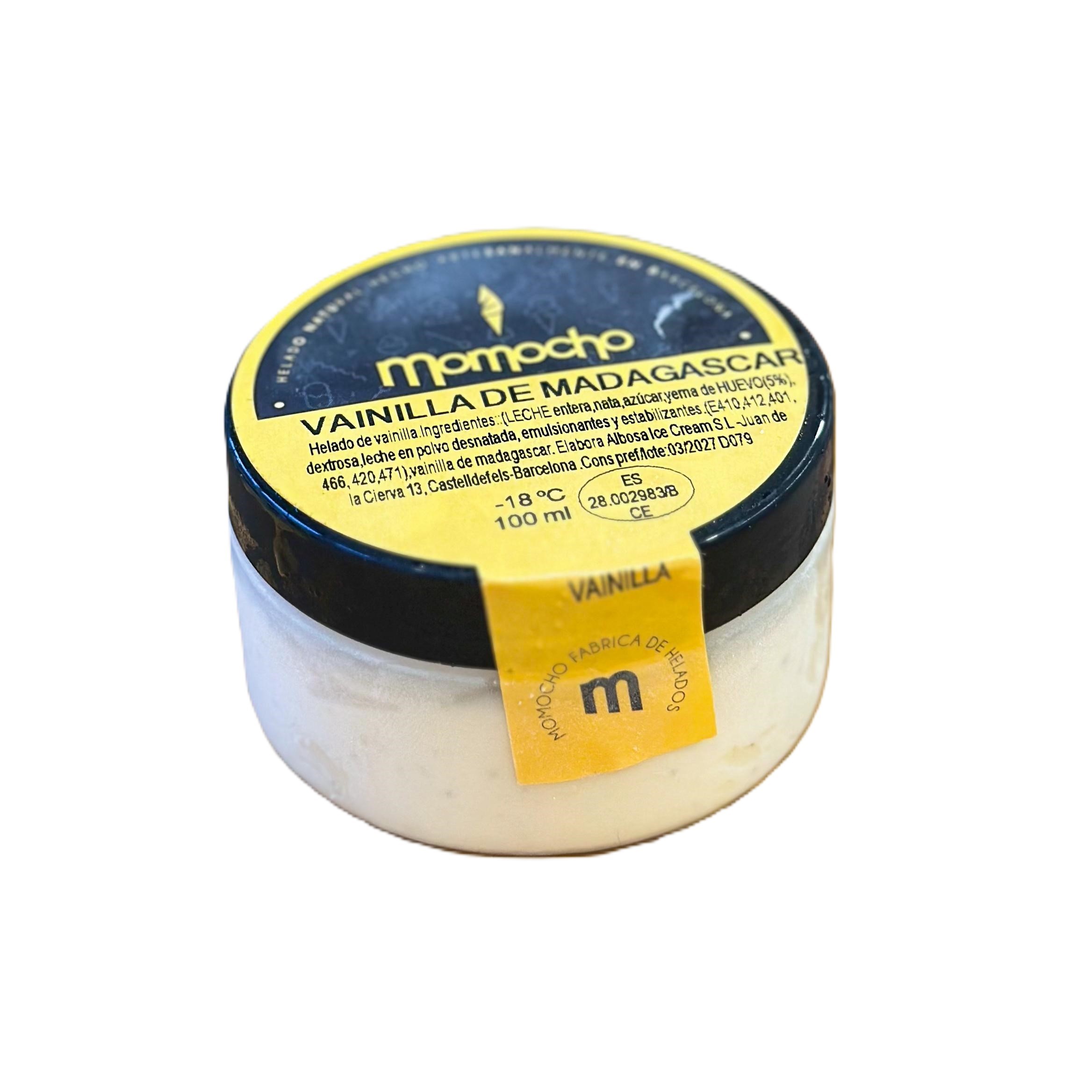 helado de vainilla de madagascar